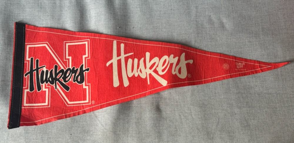 Nebraska Cornhuskers Huskers Pennant NCAA College Football 30"